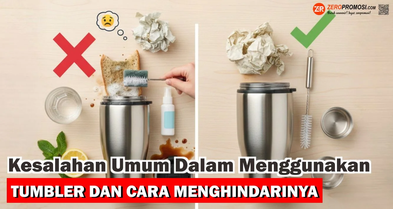 Kesalahan Umum dalam Menggunakan Tumbler dan Cara Menghindarinya