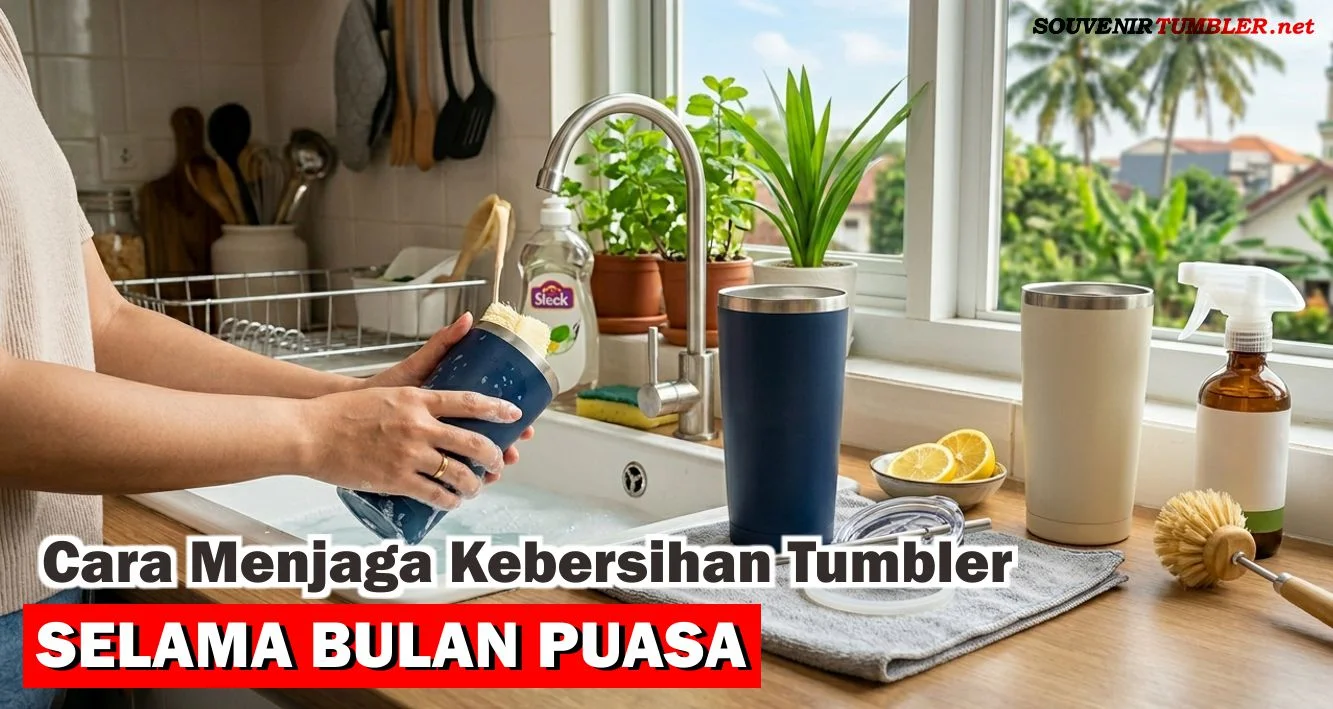 Cara Menjaga Kebersihan Tumbler Selama Bulan Puasa agar Tetap Higienis