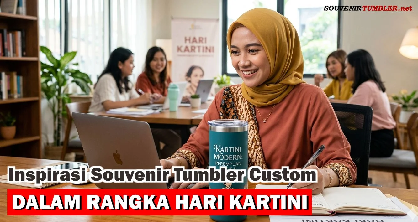 Souvenir Hari Kartini: Manfaat Tumbler untuk Wanita Aktif
