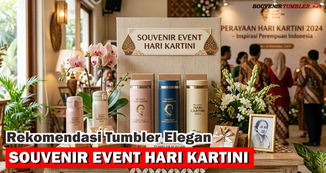 Rekomendasi Tumbler Elegan untuk Souvenir Event Hari Kartini