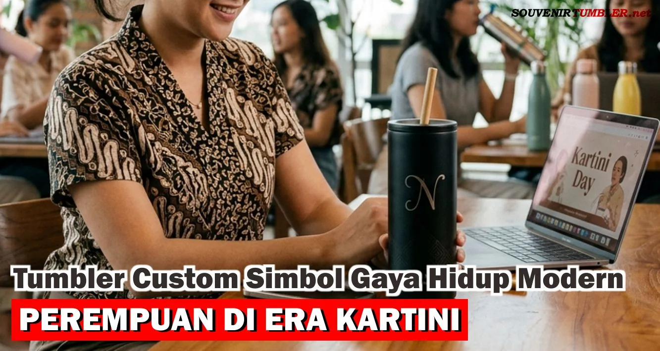 Manfaat Tumbler Custom dalam Gaya Hidup Perempuan Era Kartini