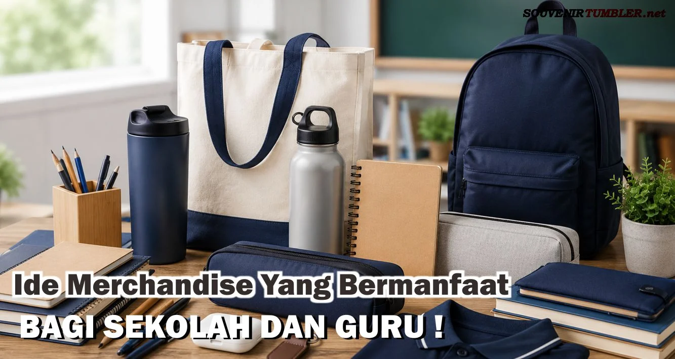 Ide Merchandise Sekolah yang Bermanfaat untuk Siswa dan Guru